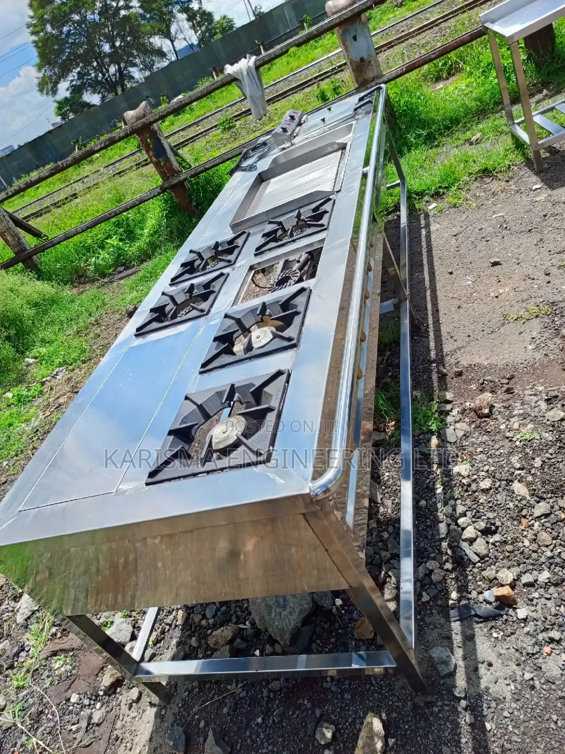 Modern Juakali Stainless Combined Unit
