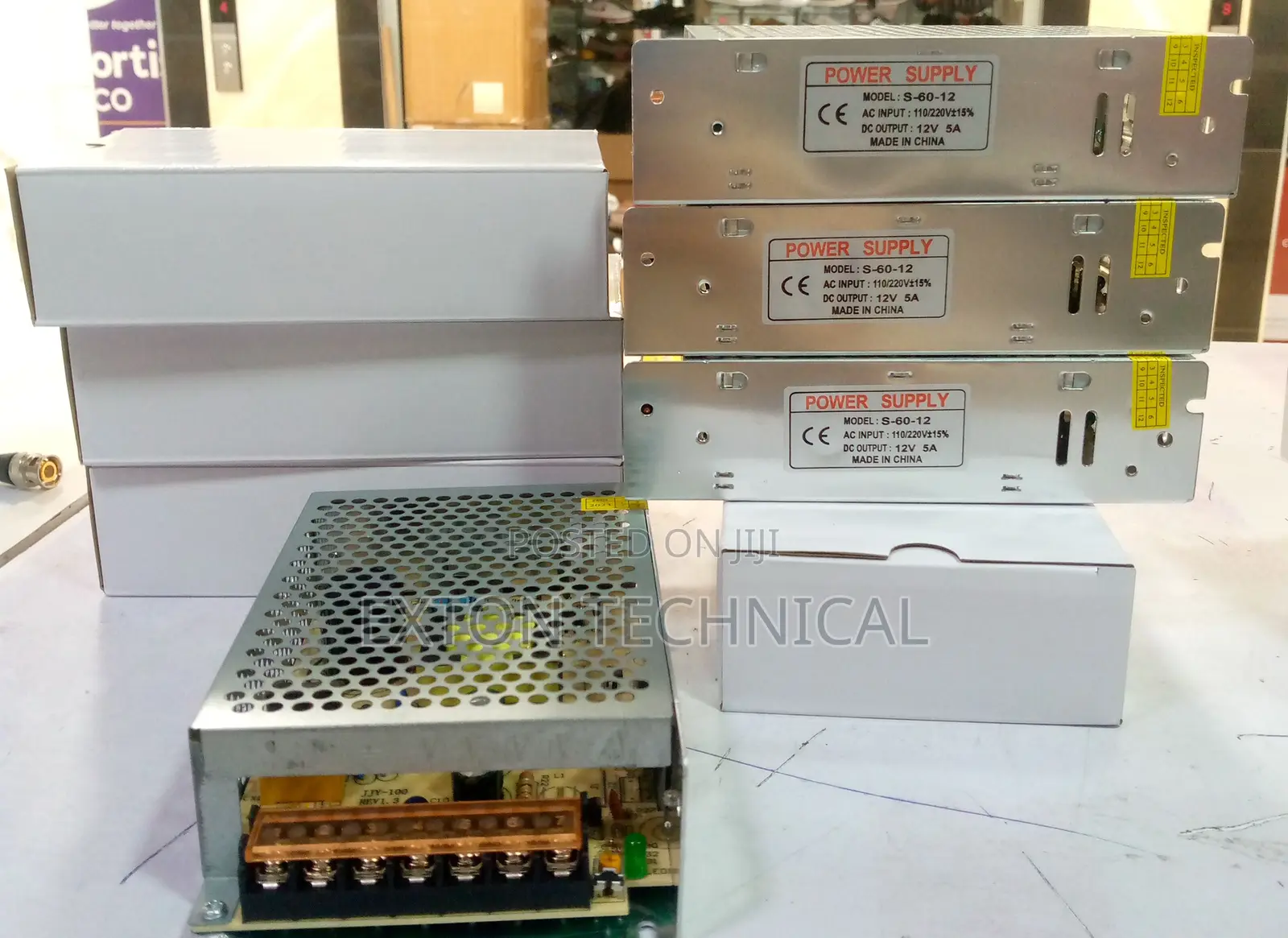 DC Open Power Supply 12v 5amps 60watts