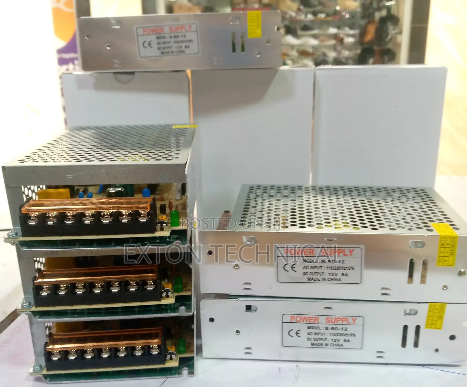 Power Supply 12v to 5a Open