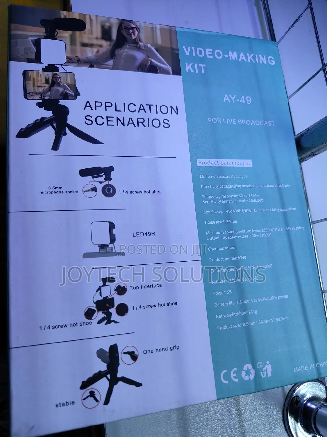 Universal Phone Video Making Kit AY-49, for Live Broadcast