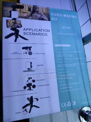 Universal Phone Video Making Kit AY-49, for Live Broadcast