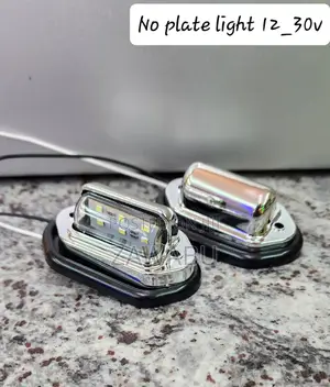 Universal Led Number Plate Lights 12_36v