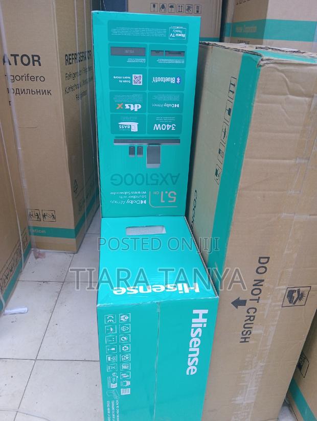 Hisense AX5100G 5.1ch Soundbar,Wireless,340watts - main view