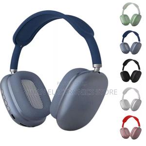 P9 Wireless Black Headphones. - main view