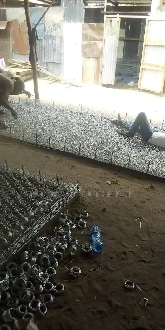 Woven Galvanised Gabion Boxes Suppliers in Kenya