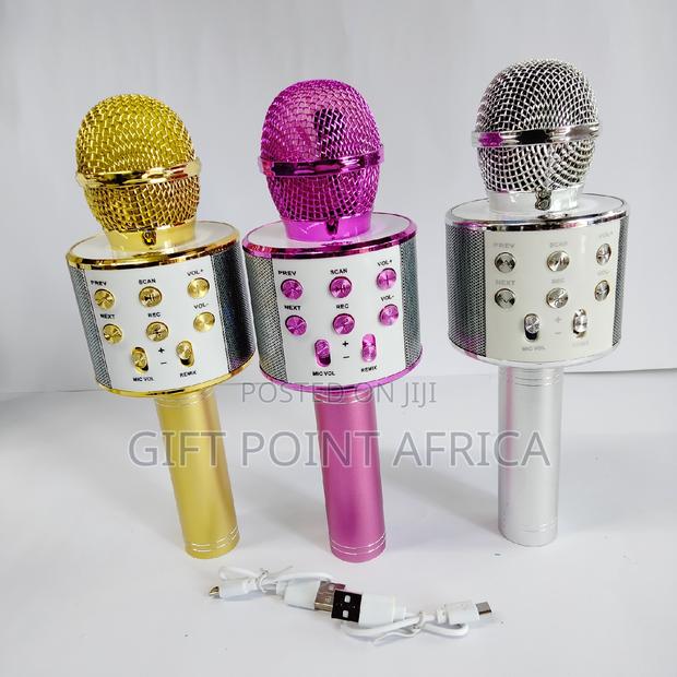 Kids Karaoke Microphone With USB Cable for Music - main view