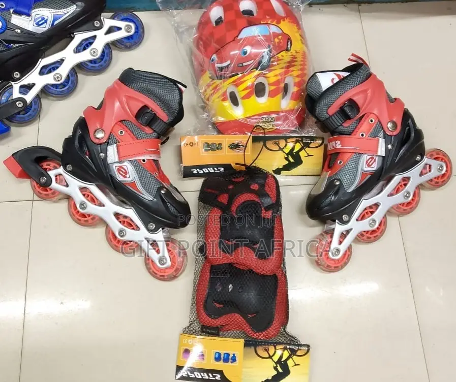 Size 38-42 Full Set Kids Adjustable Skates Shoes
