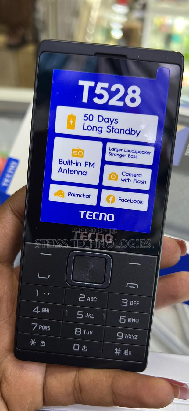 New Tecno T528 Black - thumbnail 3