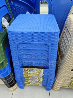 Ken Plastic Bamboo Stool.