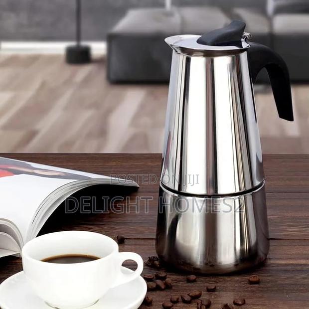 Stainless Steel Coffee Pot - main view