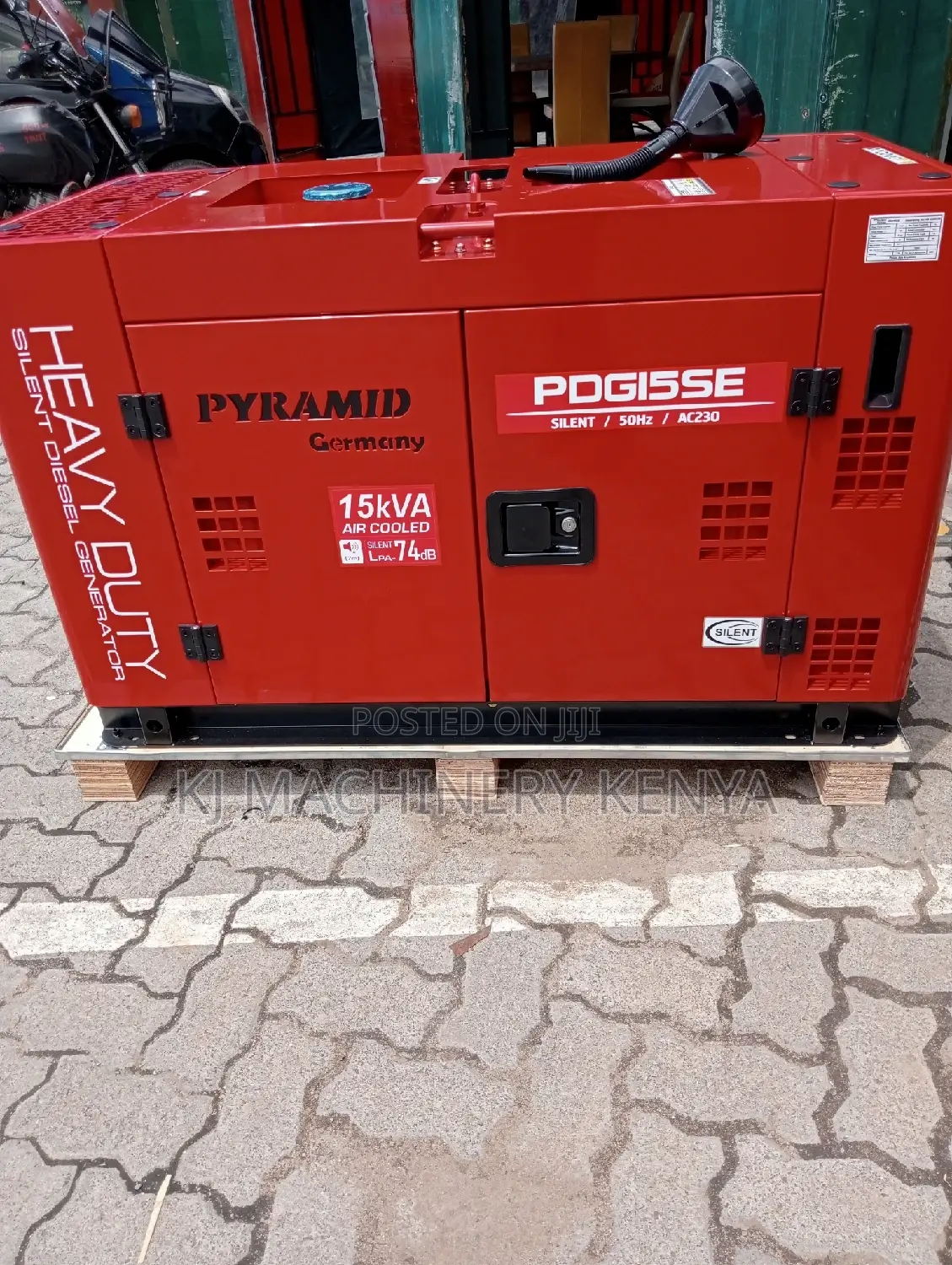 Heavy Duty 15kva Pyramid Generator Available Now