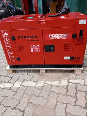 Heavy Duty 15kva Pyramid Generator Available Now