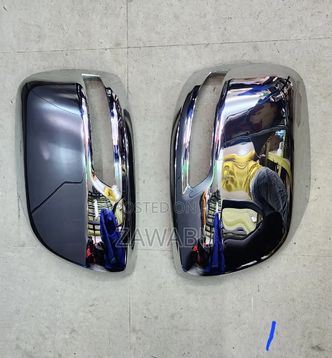 Side Mirror Covers Chrome Fj 150 Prado