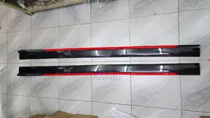 Universal Side Skirts Black/Red