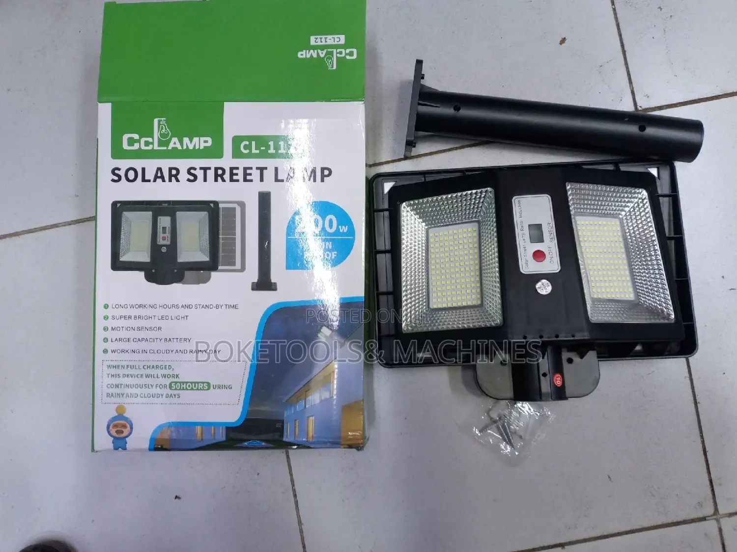 Solar Street Lamp 200 Watts