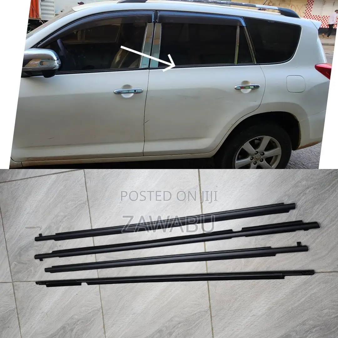 WEATHER Strips Toyota Vanguard Black