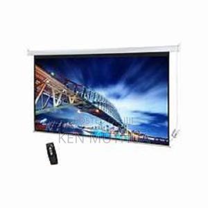 Techcom Auto Electric Projector Screen 200 X 200cm - thumbnail 2