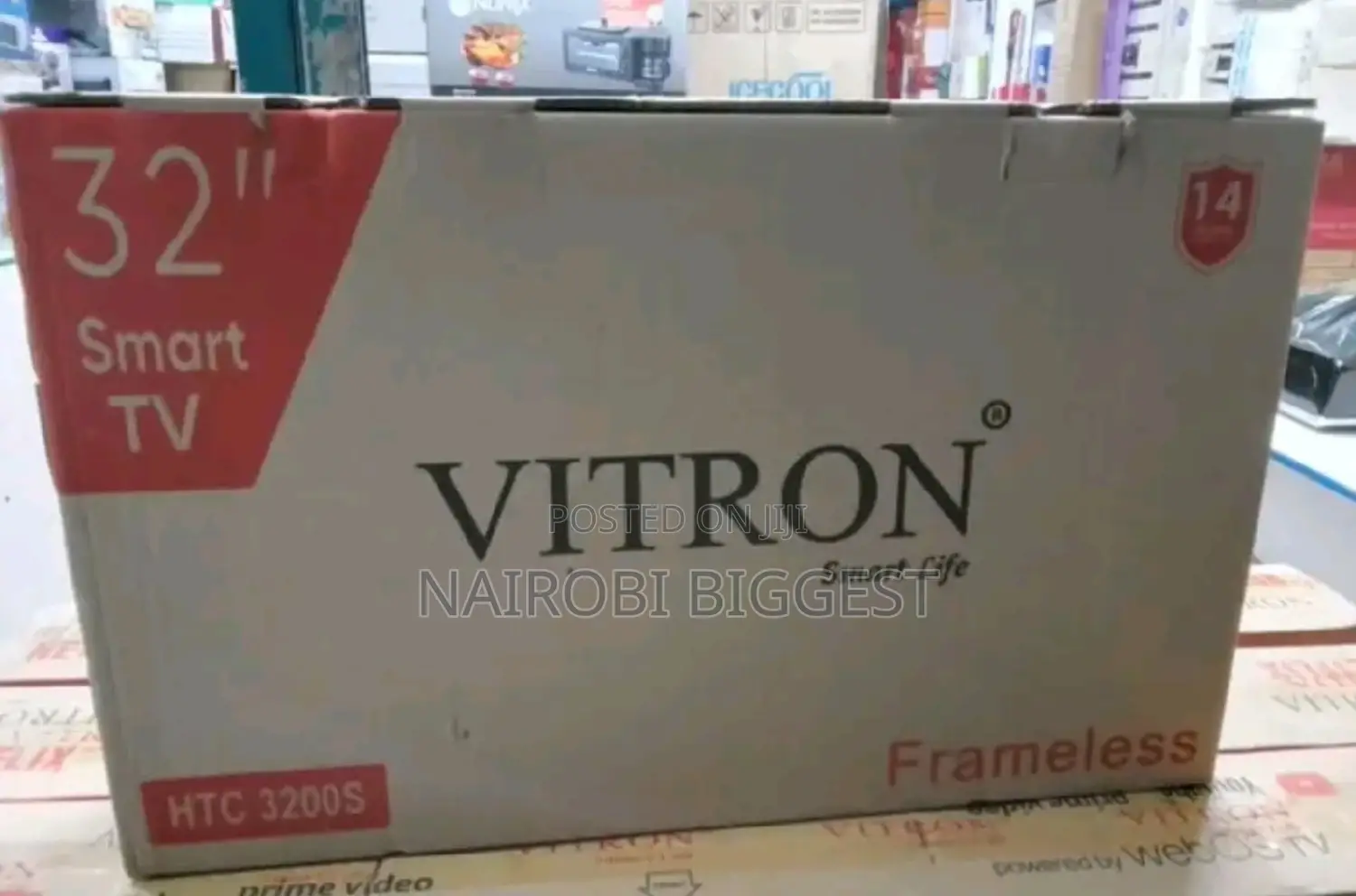 Vitron 32 Inch Smart Android Frameless Television