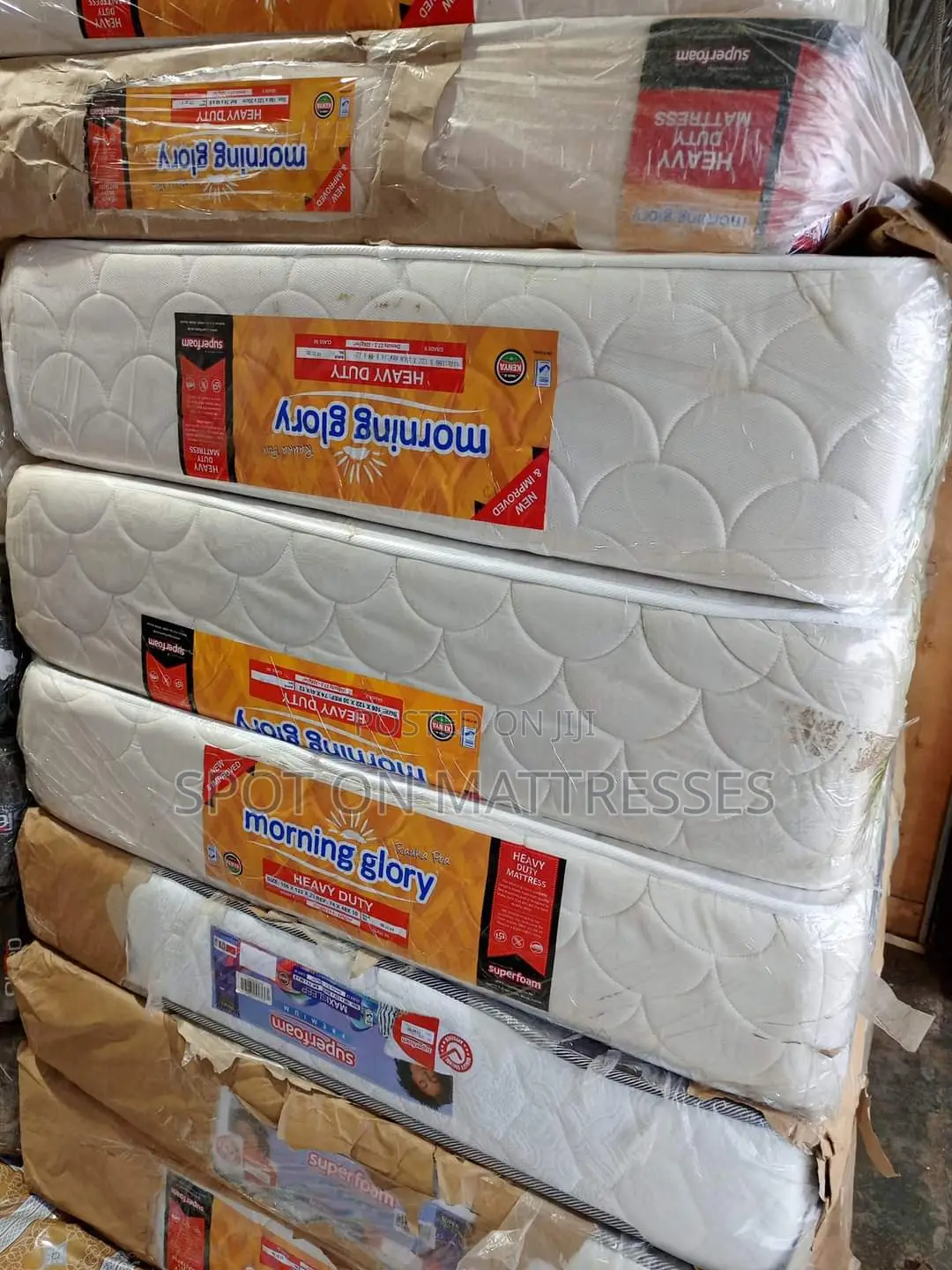5by6 12inch Heavy Duty Mattresses - Made to Last.