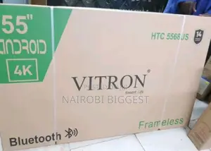 Vitron 55 Inch Smart 4k Android Tv With Bluetooth