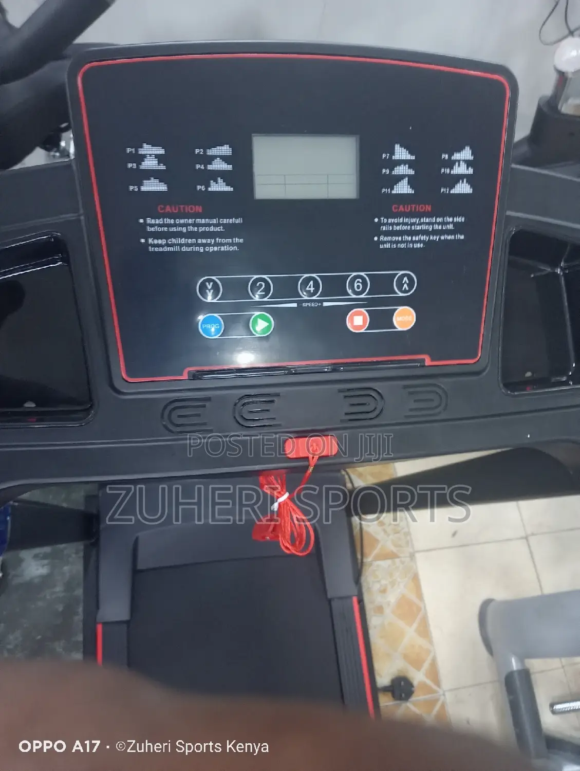 Home Treadmill With Incline 12km/H Fast Speed