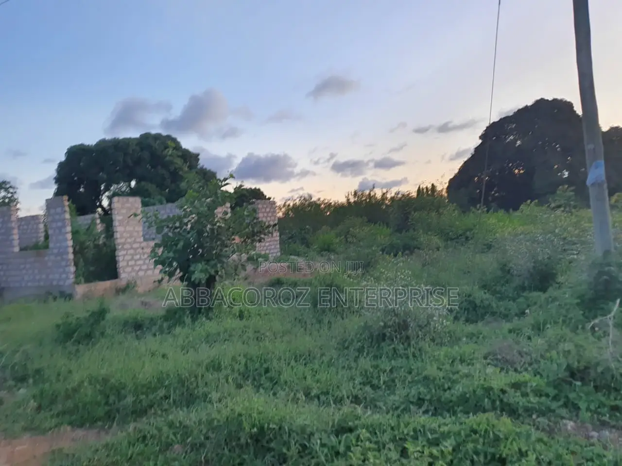 Plot for Sale in Utange