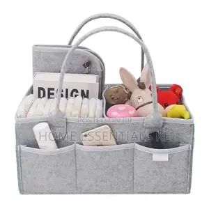 Collapsible Baby Diaper Caddy Nursery Organizer 38cmx25x18cm