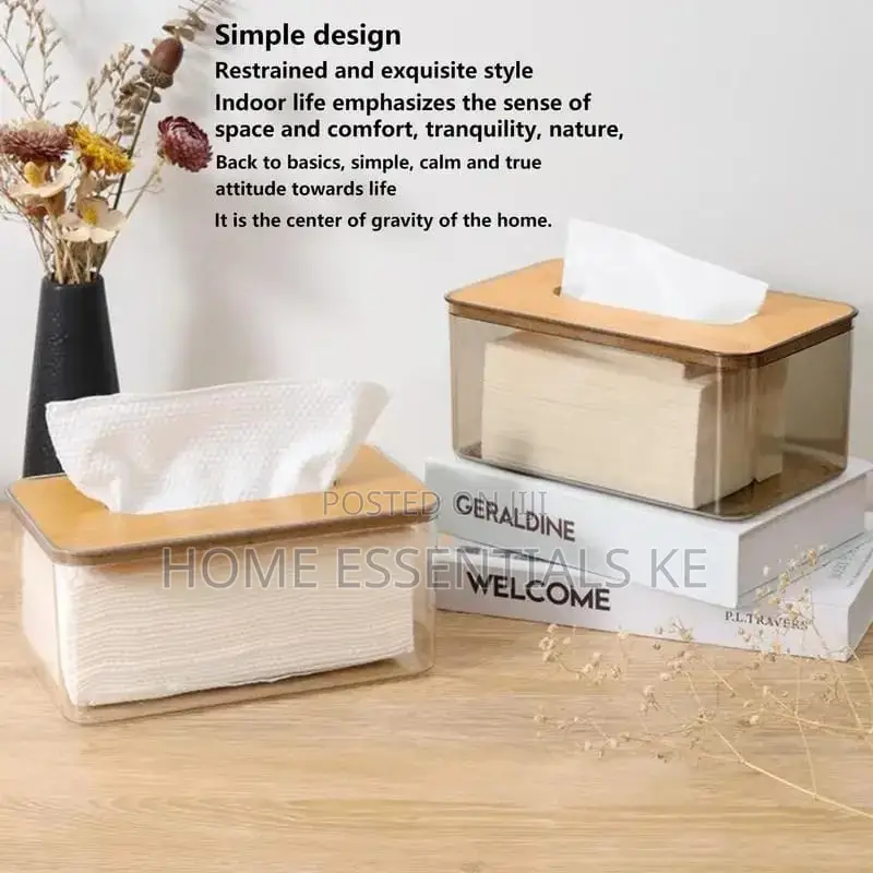 *Nordic Minimalist Tissue Box /Serviette Holder