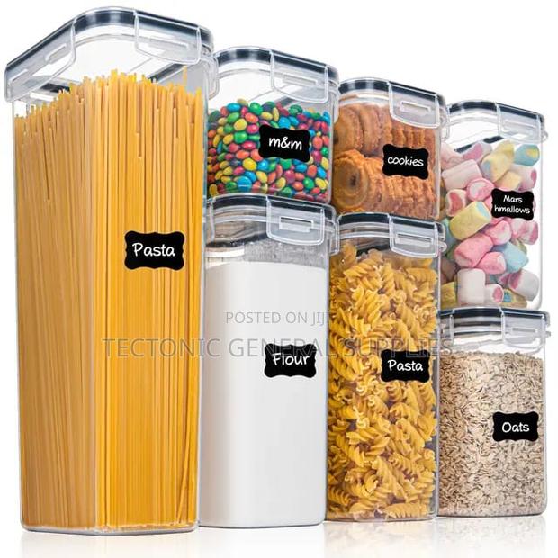 *7pcs Food/Pantry Storage Containers* - main view