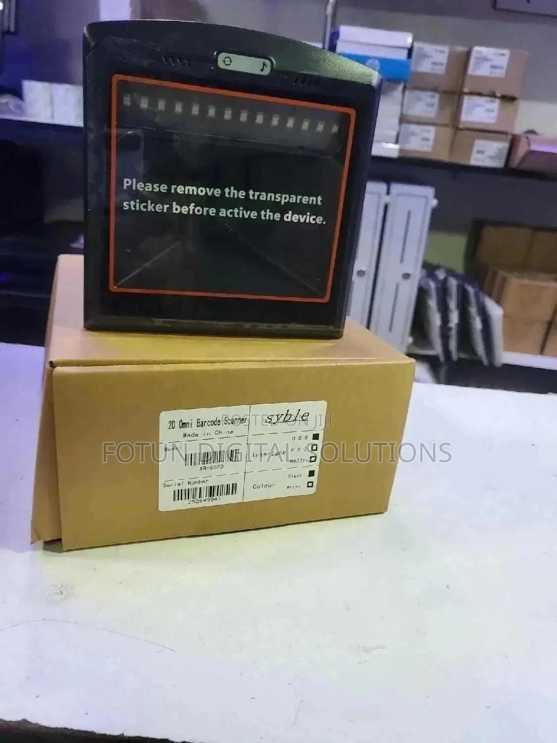 Desktop Barcode Scanner