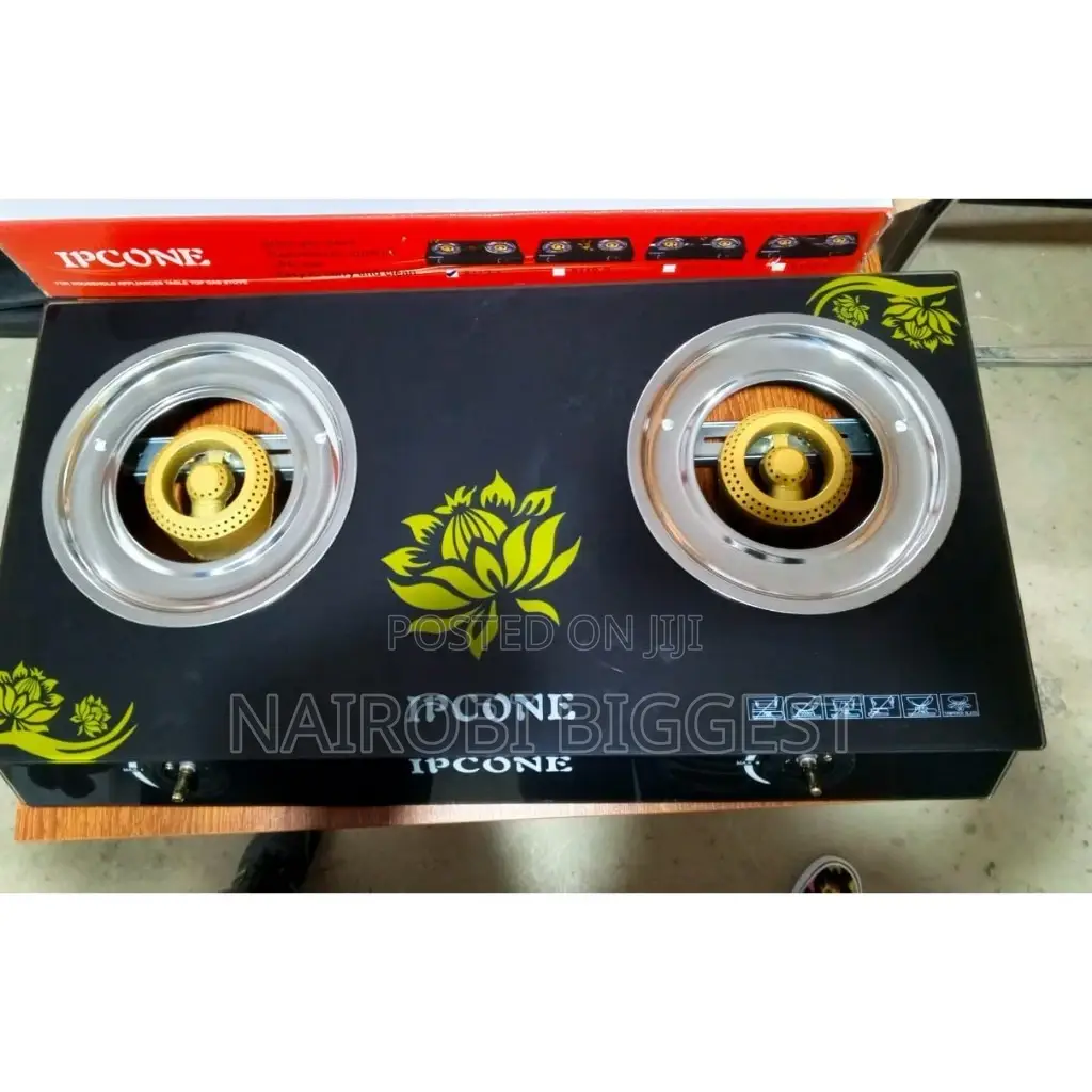 Good Quality Ipcone Glass 2 Burner Cooker
