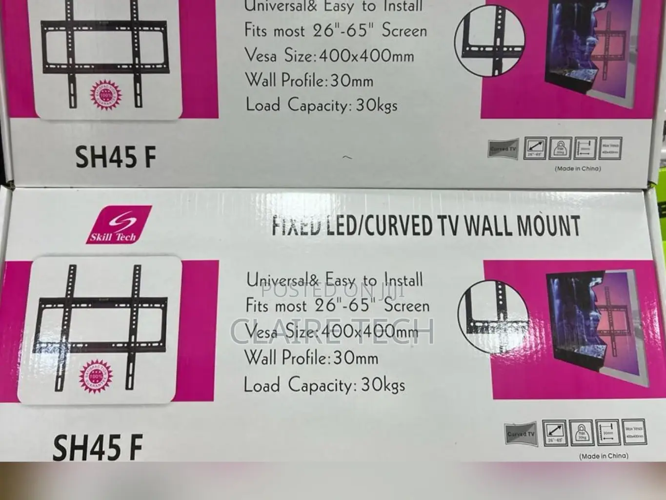 SH 45F Skilltech Tv Bracket 45F 26"-65"