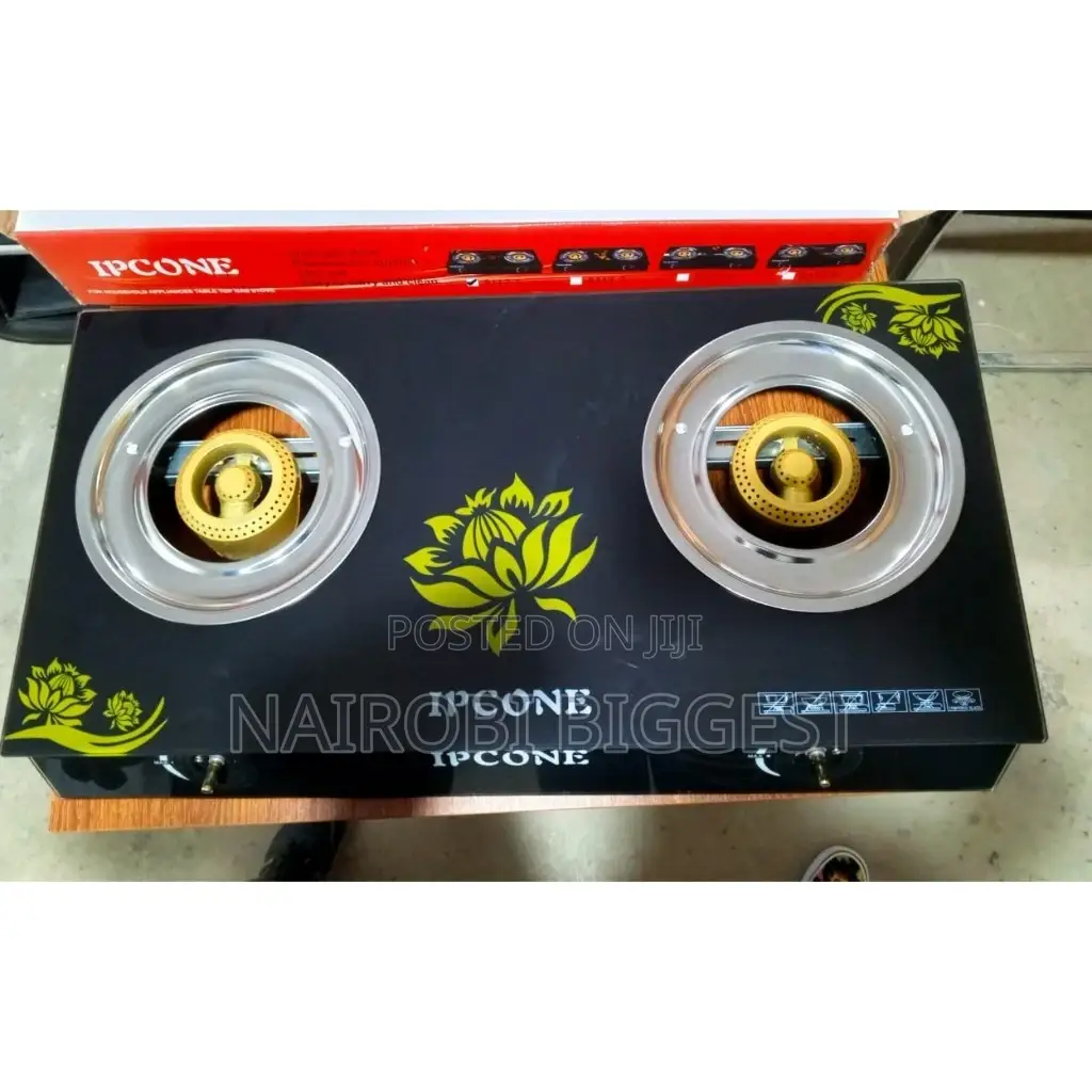 Ipcone Glass 2 Burner Cooker