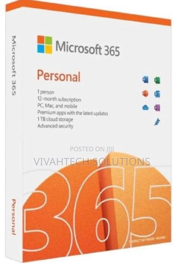Microsoft Office 365 Personal - 1 Year Media Less 1 User - - main view