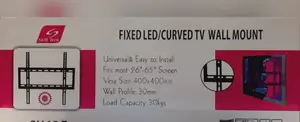 SH45F Skilltech Fixed LED/Curved Tv Wall Mount 26"-65"