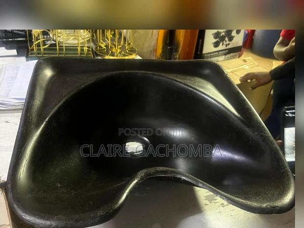 Black Salon Sink Available - main view