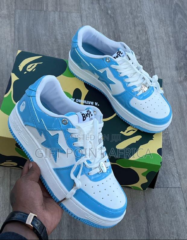 A Bathing Ape Bape Sta Low Cut Unisex Sneakers