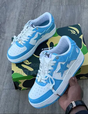 A Bathing Ape Bape Sta Low Cut Unisex Sneakers
