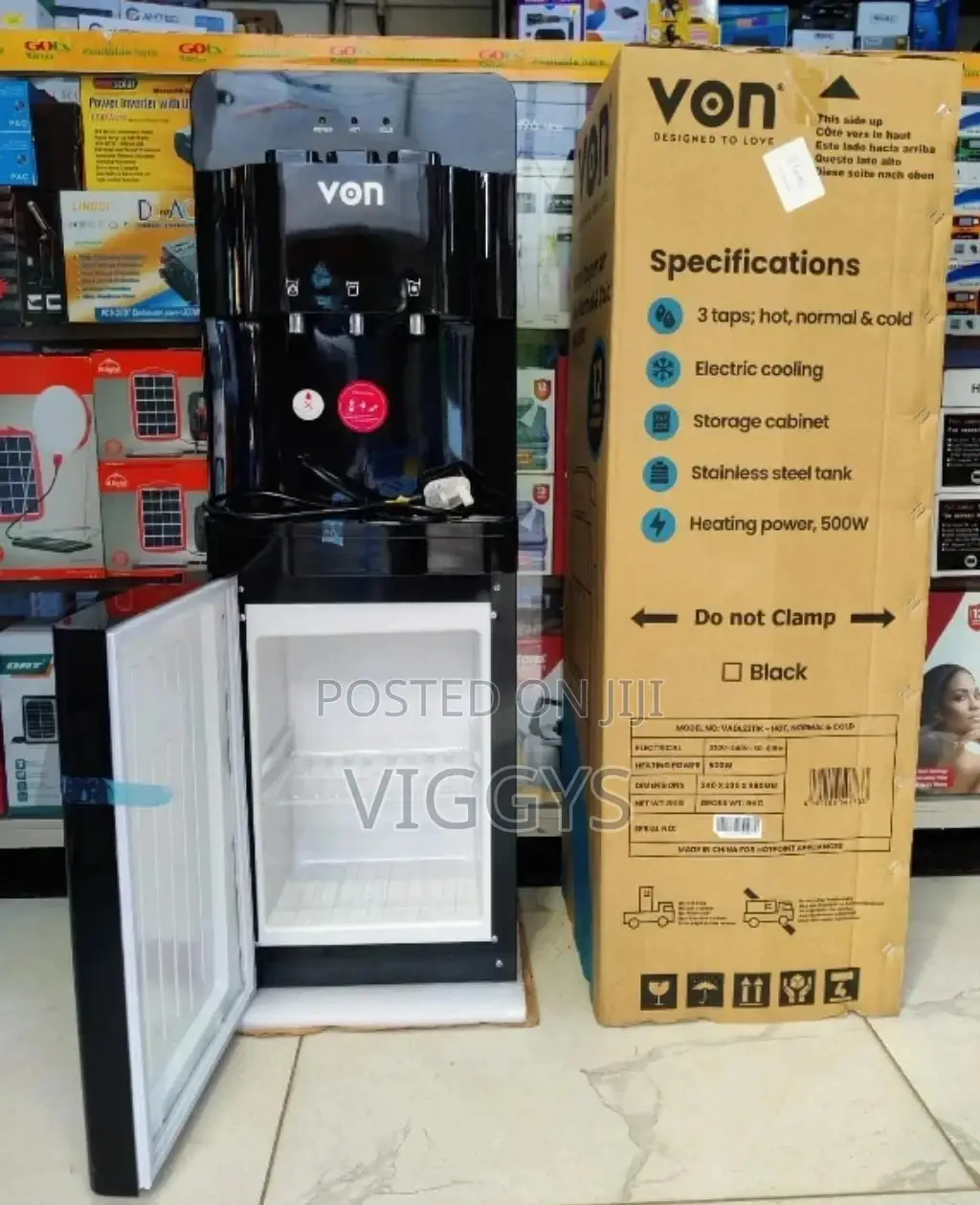 3 Taps Dispenser Von