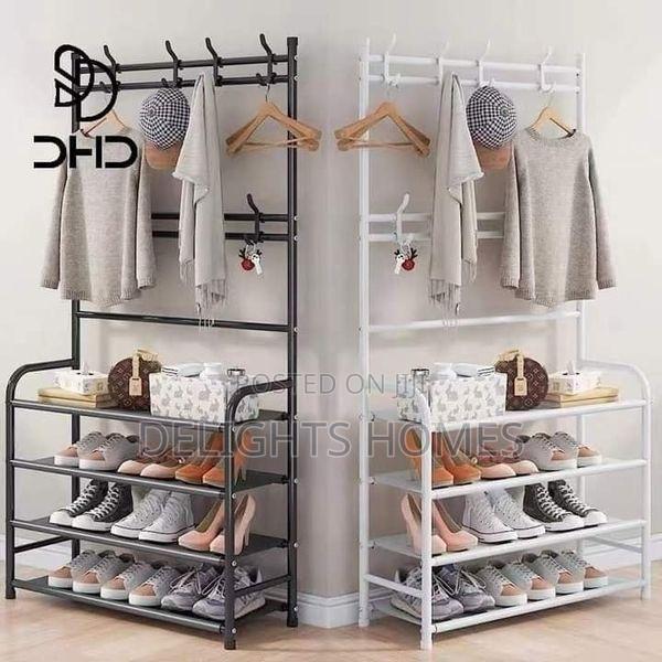 Multi Function Shoe / Hat / Cloth Rack With Hooks