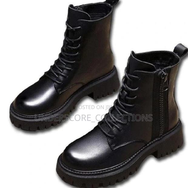 Wipe and Go Leather Boots - main view