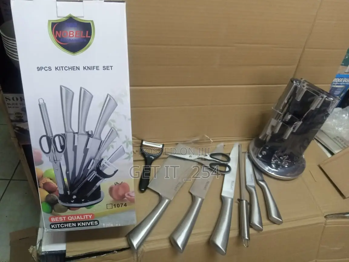 9pcs Nobell Kitchen Knife Sets
