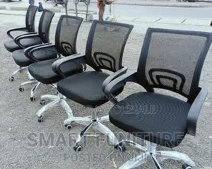 Assembled Office Chair. With Wheels