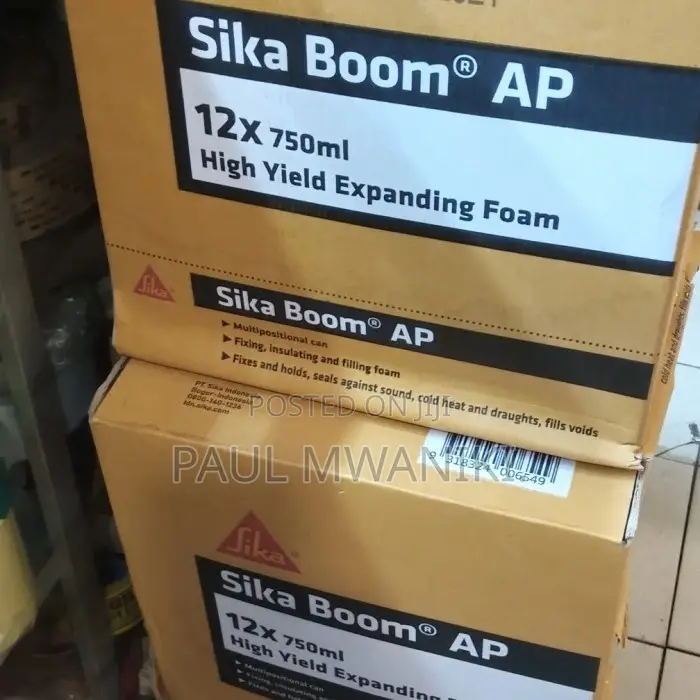 Sika Boom
Ap
- 750ml
High Yield Expanding Foam.