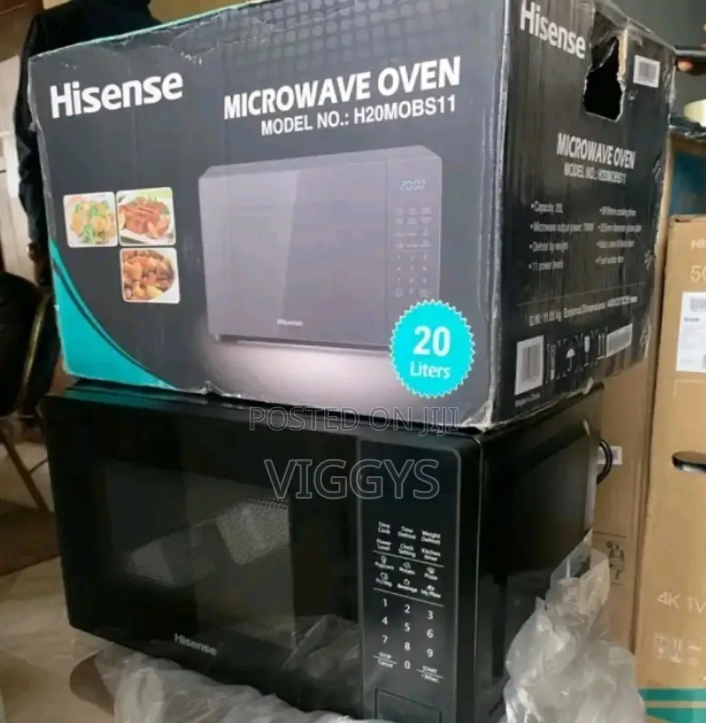 Hisense Black Microwave