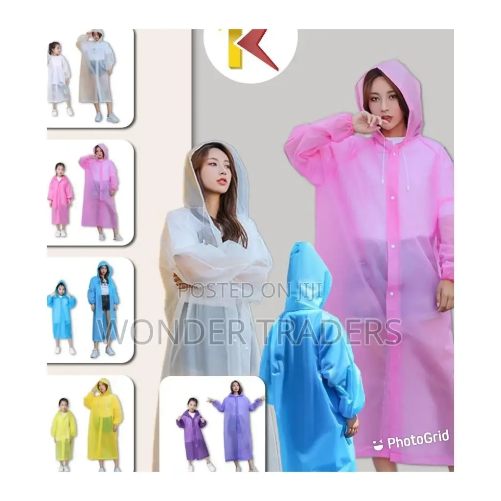 Rain Coat With Lining- Heavy Duty Rain Coat