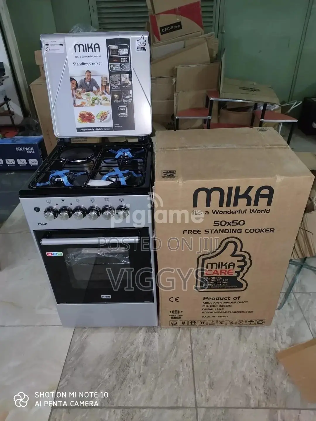 Mika 60 by 60 Standing Cooker