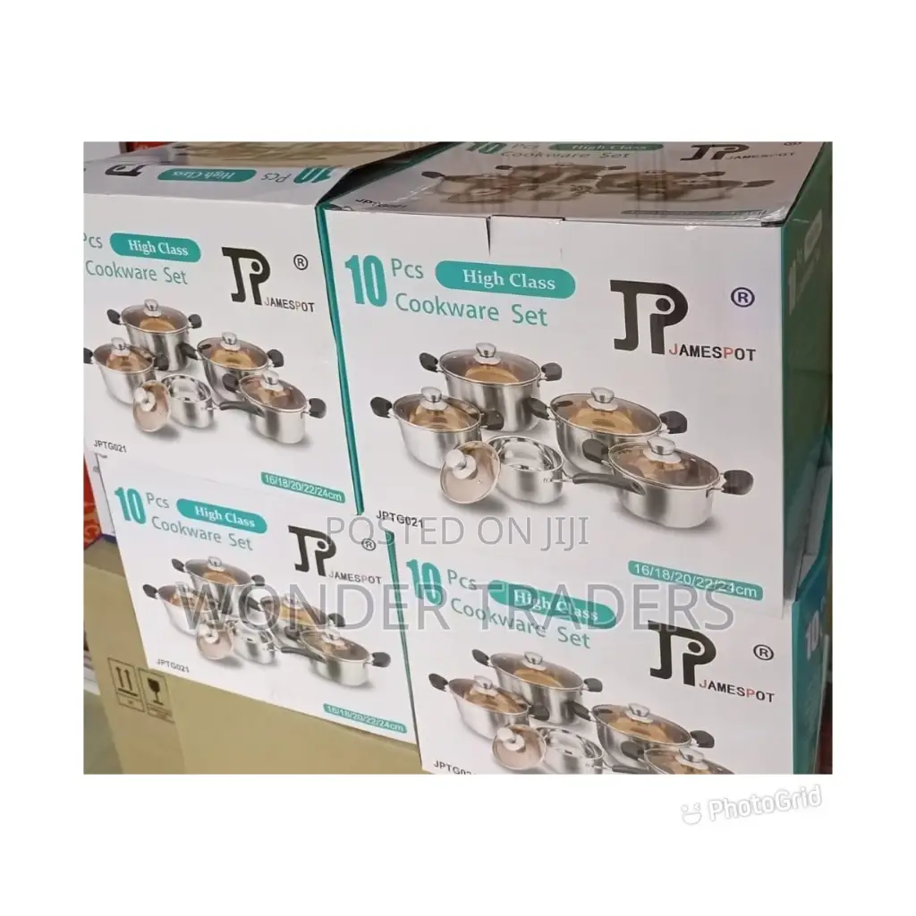 10 PCS Jp Cookware Set