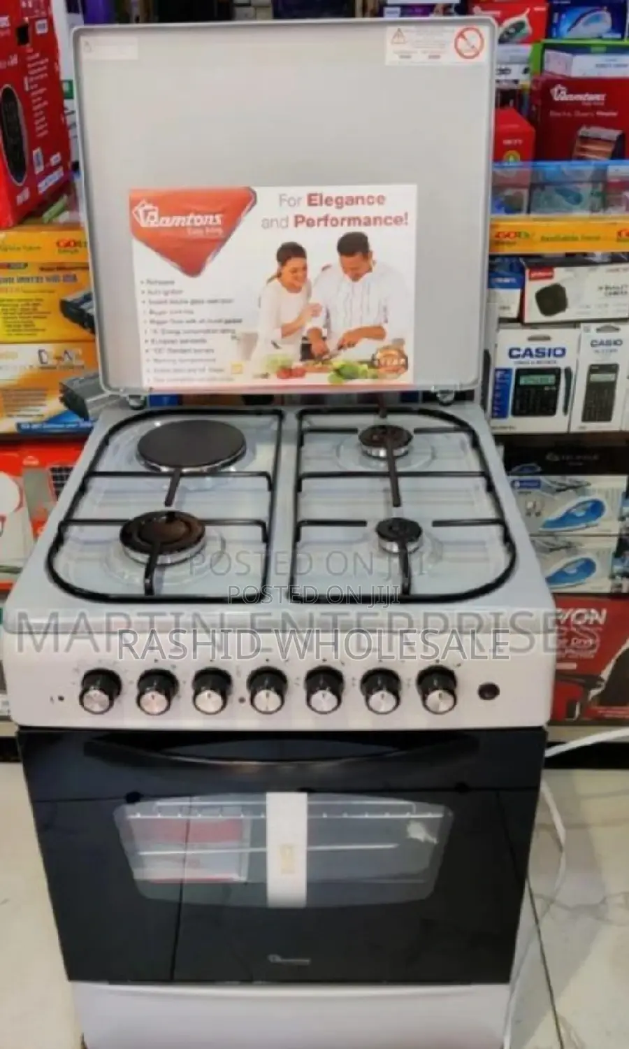✓✓ Ramtom Gas Cooker 3+1 60*60