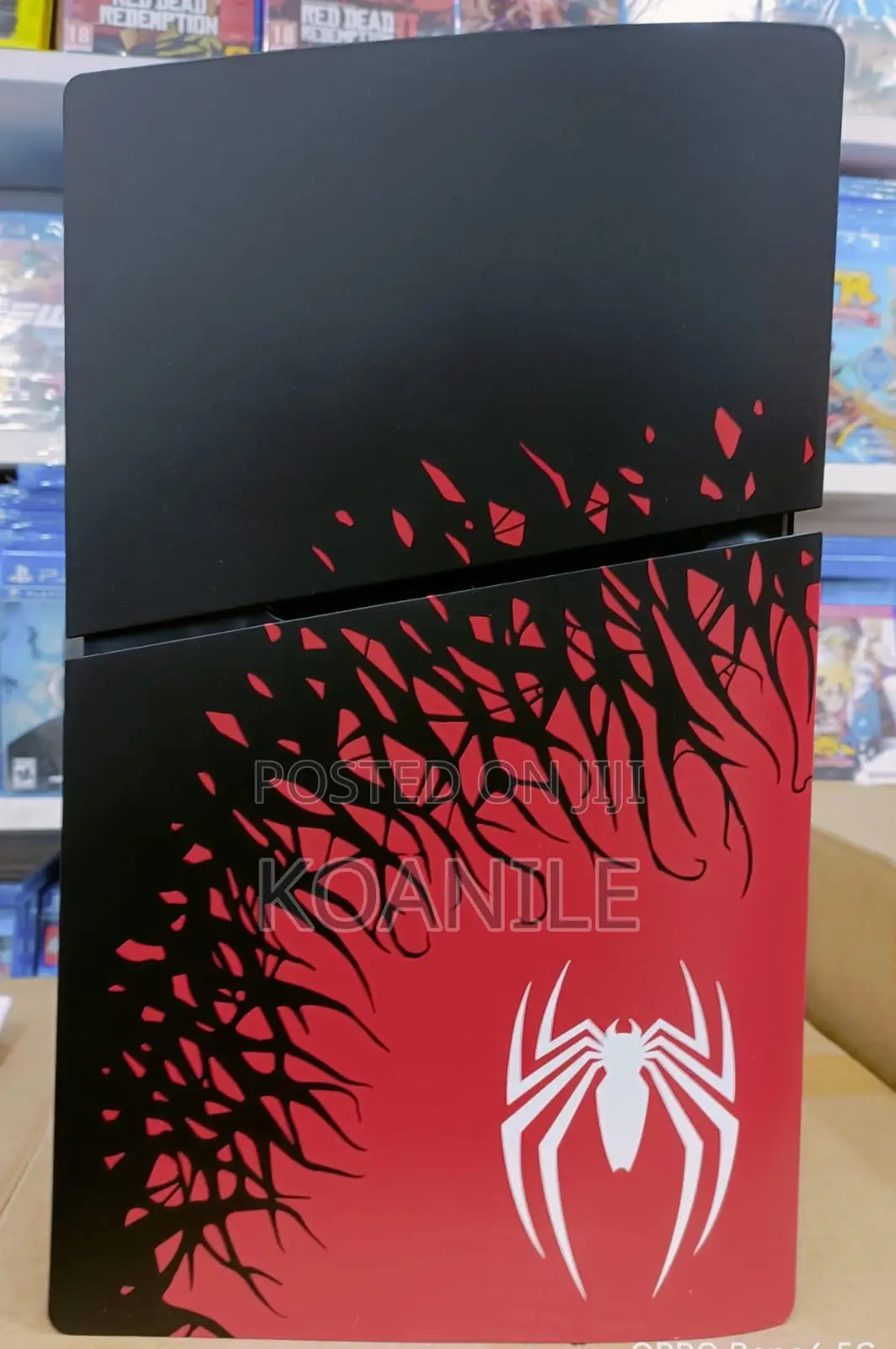 Ps5 Slim Faceplate Cover (Spiderman)